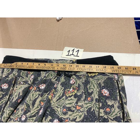 Jordan Craig Legacy Joggers Sweat Pants XXL Mens Black Orange Floral - Picture 4 of 13